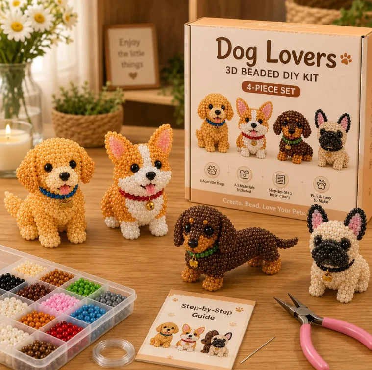 Embroidery X Pattern - DIY Boncuklu 3D Nakış Dikiş Oyuncak