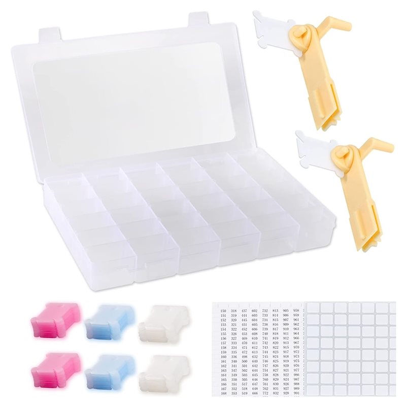 Embroidery Removal Tool - PORK-Floss Organizer Kutusu, Nakış Aletleri ile