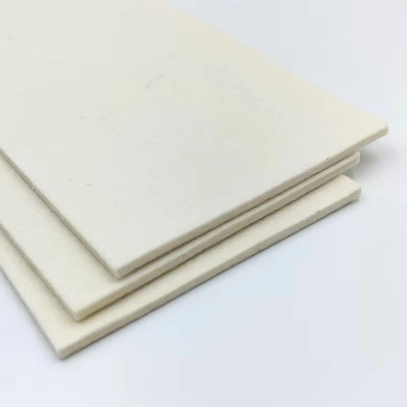 Felt Sheet Wool - 5 adet Doğal Yün Keçe Levha,