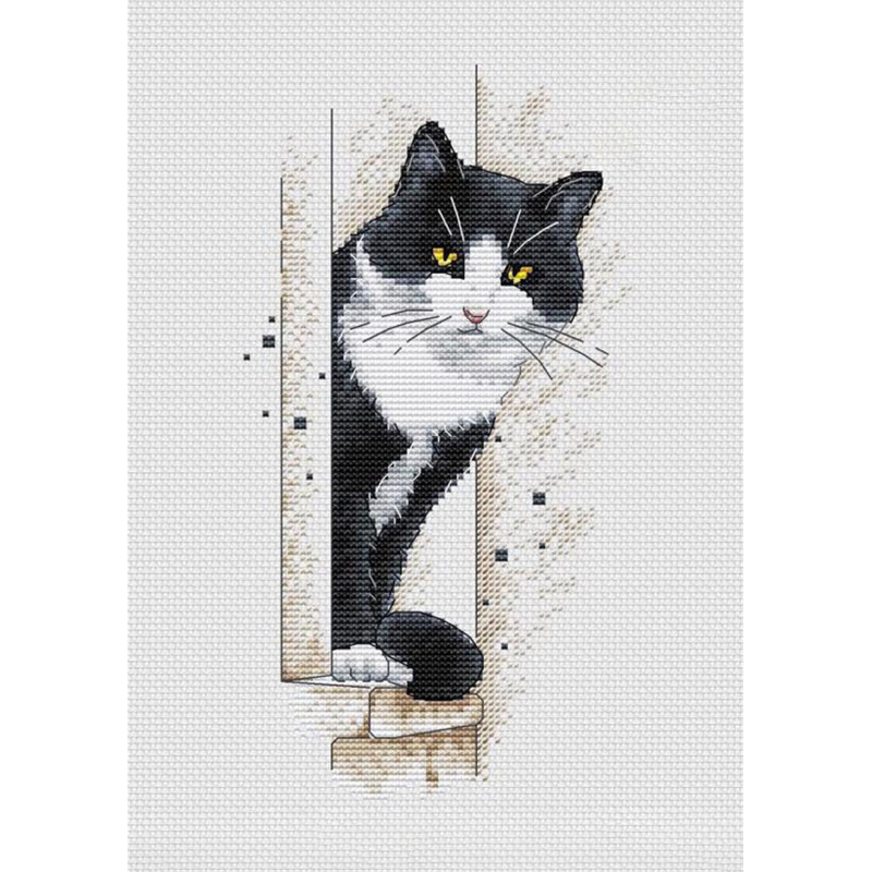 Embroidery X Pattern - ZZ8309 DIY Homefun çapraz dikiş kiti