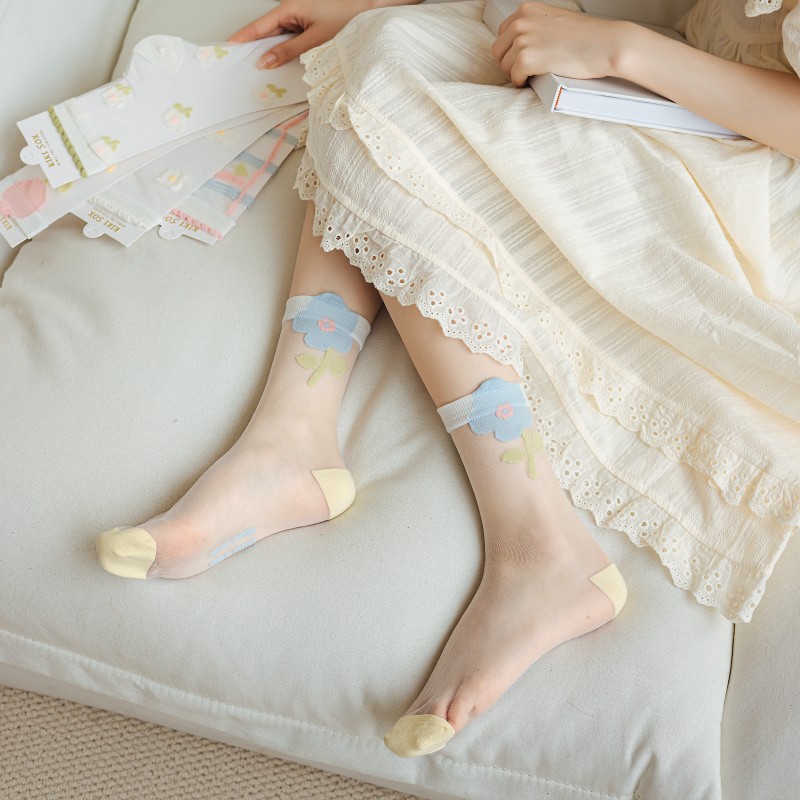Yaz Ultra-ince Şeffaf Kristal  - Embroidery On Socks incelemesi ve fiyatı
