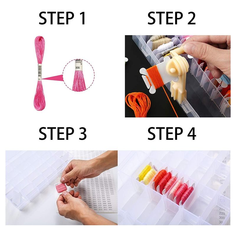 PORK-Floss Organizer Kutusu, N - Embroidery Removal Tool incelemesi ve fiyatı