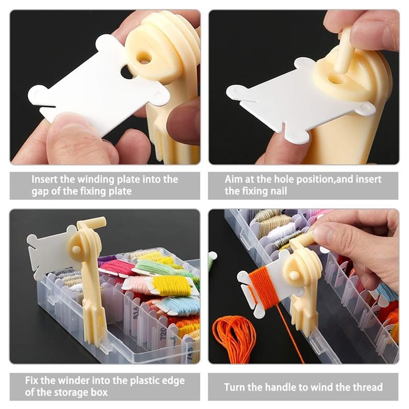 PORK-Floss Organizer Kutusu, N - Embroidery Removal Tool incelemesi ve fiyatı
