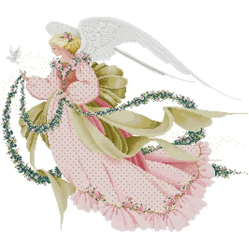 Melek serisi karakter desenler - Embroidery X Pattern incelemesi ve fiyatı