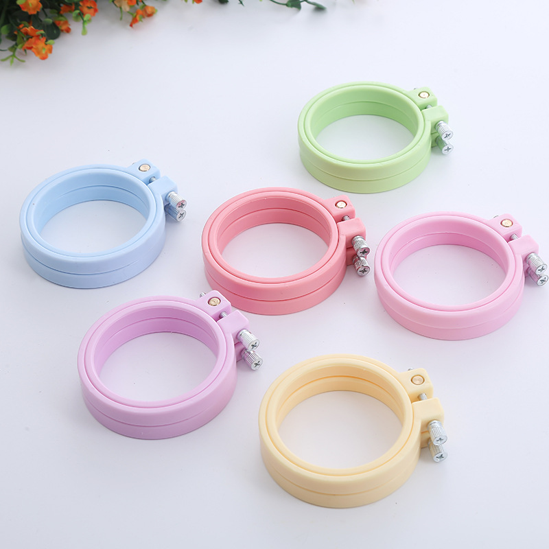 DIY ABS plastik nakış çemberle - Embroidery Hoop Plastic incelemesi ve fiyatı