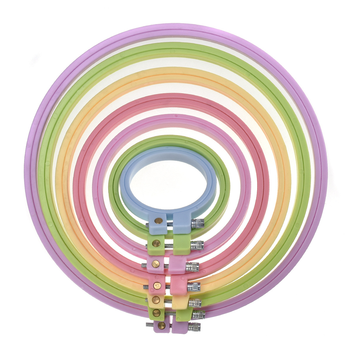 1/7 adet 7-25 cm Plastik Nakış - Embroidery Hoop Plastic incelemesi ve fiyatı