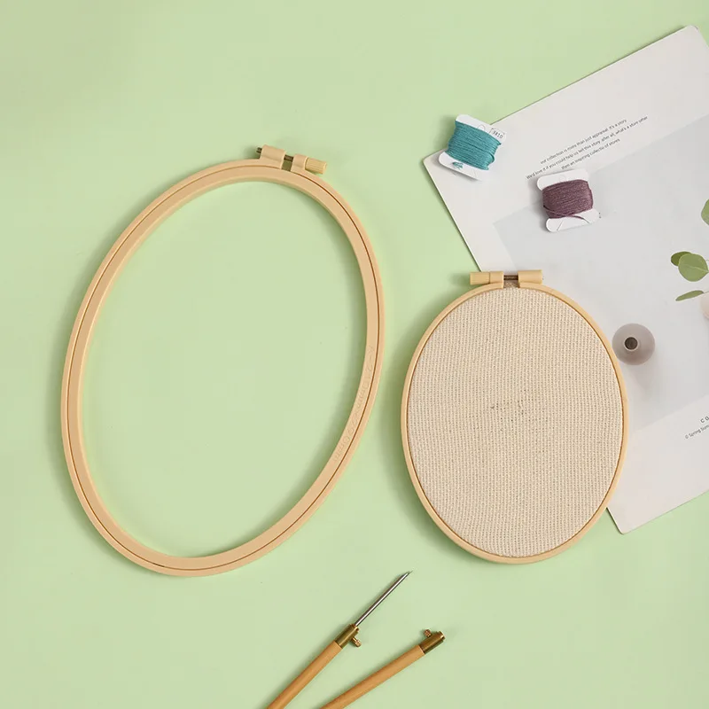 1 adet DIY Needlecraft Çapraz  - Embroidery Hoop Plastic incelemesi ve fiyatı
