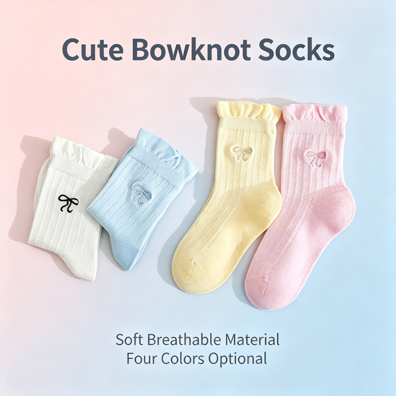 4 Çift Kız Çocuk Yazlık File Ç - Embroidery On Socks incelemesi ve fiyatı