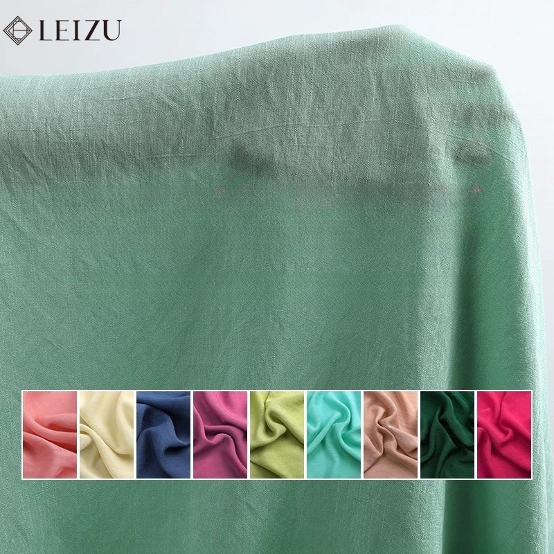 Düz Renk Pamuklu Keten Kumaş B - Linen Fabric Natural incelemesi ve fiyatı