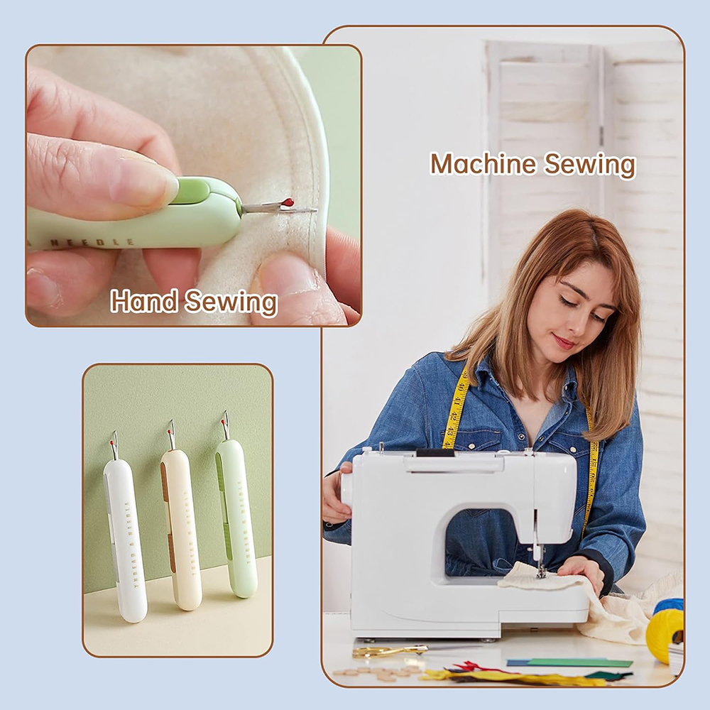 2 in 1 iğne Threader dikiş Rip - Embroidery Removal Tool incelemesi ve fiyatı
