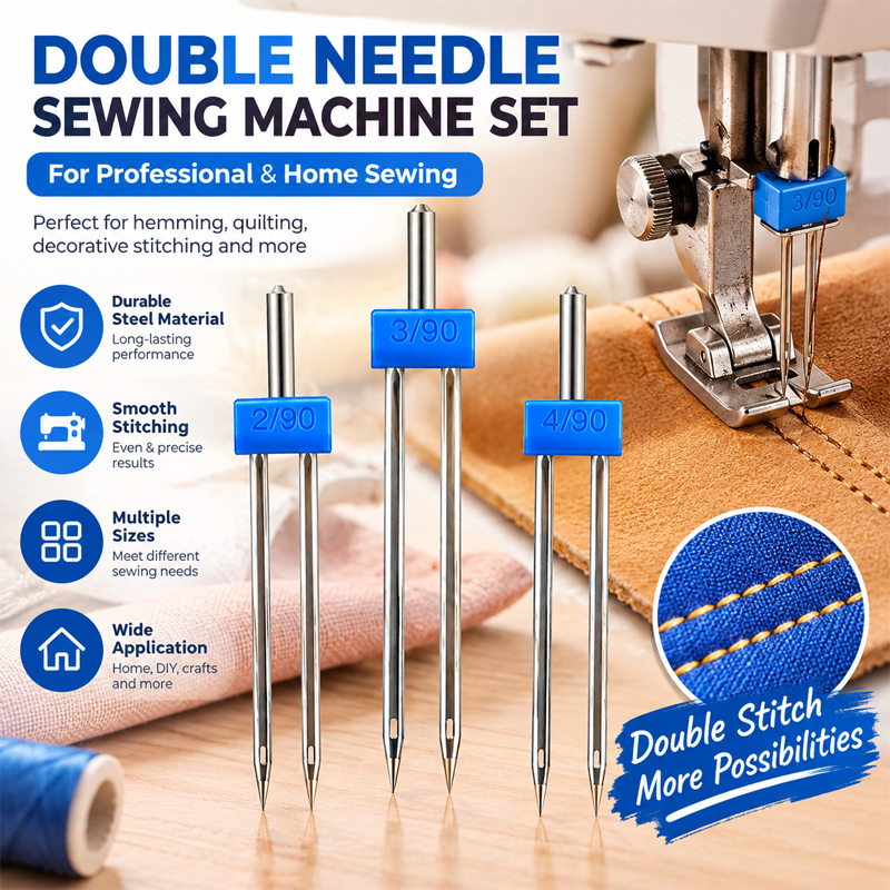2 mm/3 mm/4 mm Çift İğne Seti, - Embroidery Needle incelemesi ve fiyatı