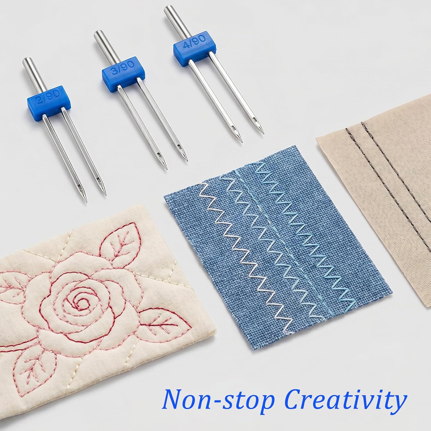 2 mm/3 mm/4 mm Çift İğne Seti, - Embroidery Needle incelemesi ve fiyatı