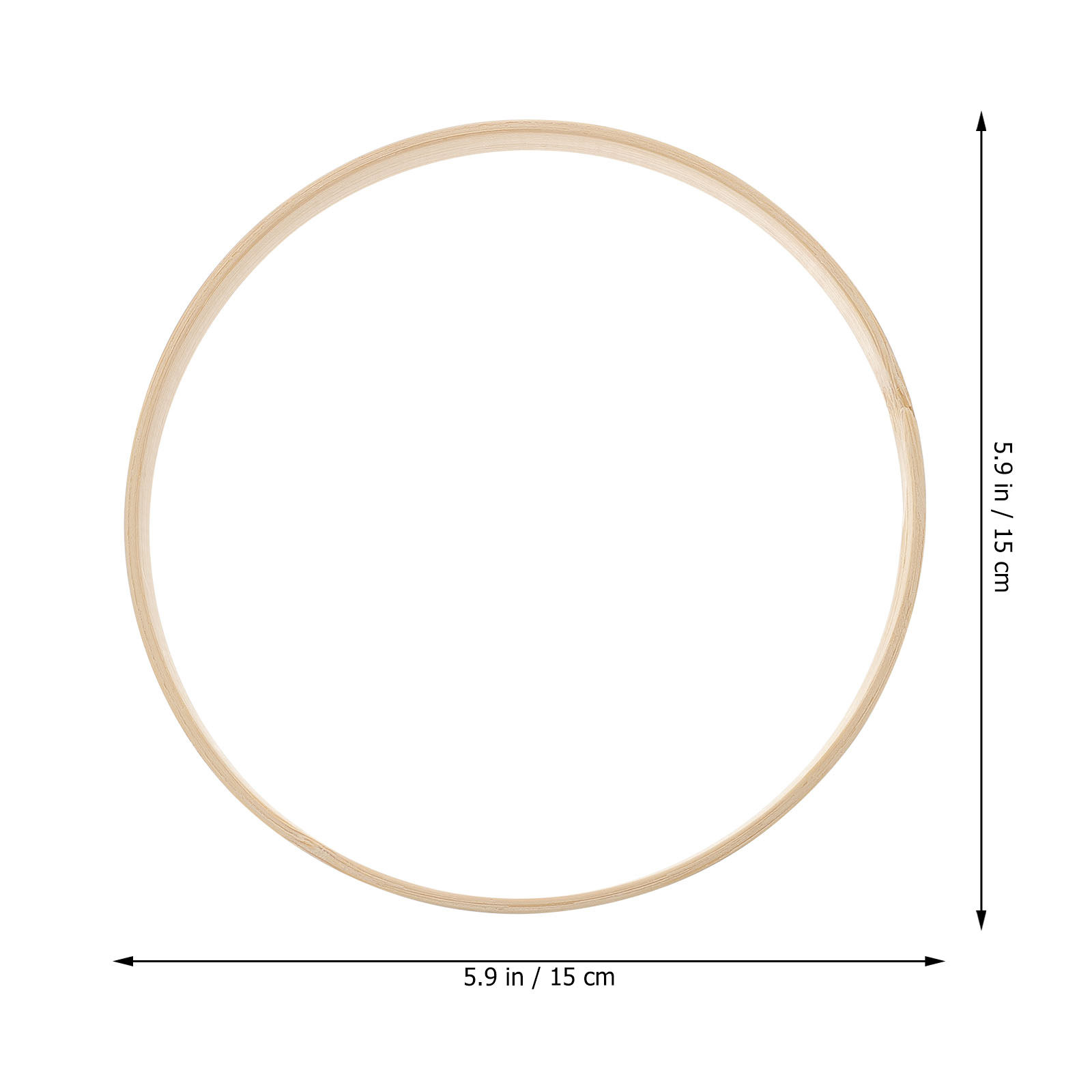 12 Adet 15 Cm Bambu Rüya Yakal - Embroidery Hoop Plastic incelemesi ve fiyatı