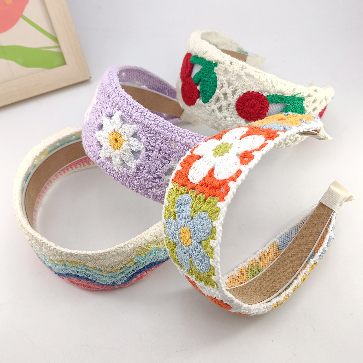 Tatlı Çiçek Nakış Kız Saç Çemb - Embroidery Hoop Plastic incelemesi ve fiyatı
