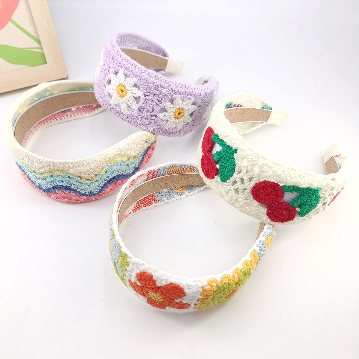 Tatlı Çiçek Nakış Kız Saç Çemb - Embroidery Hoop Plastic incelemesi ve fiyatı