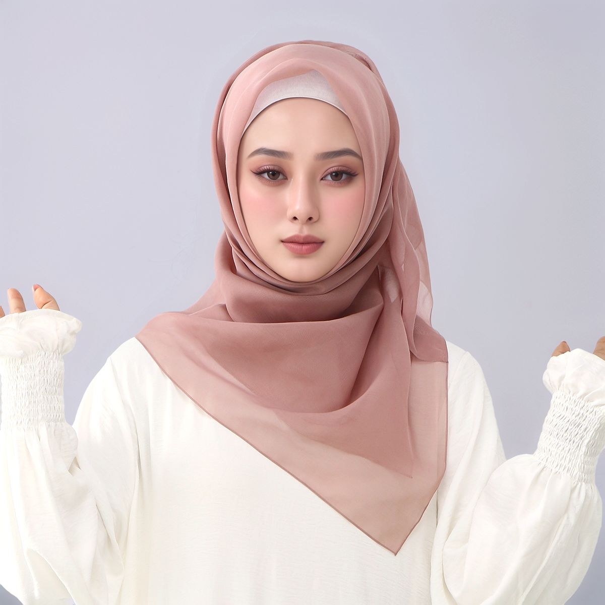 Ramazan 110cm Katı Viskoz Kare - Embroidery Hijab incelemesi ve fiyatı