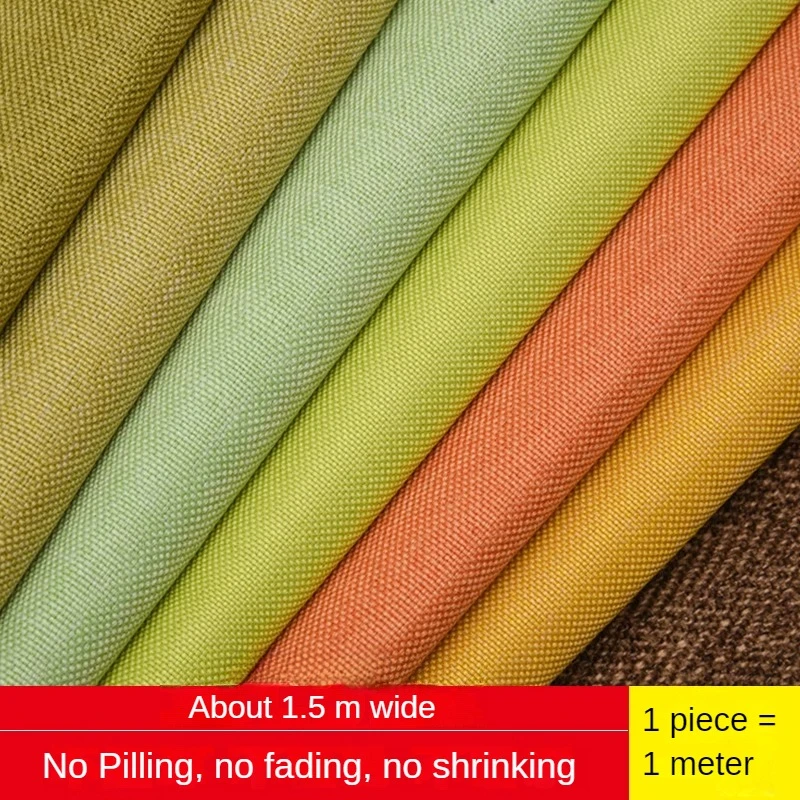Kalınlaşmış Pamuk Keten Kumaş  - Linen Fabric Natural incelemesi ve fiyatı