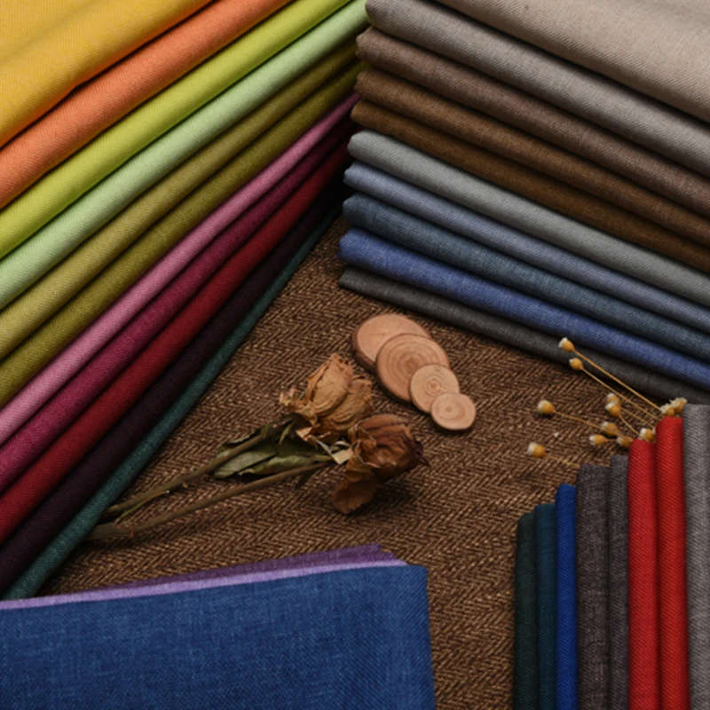 Kalınlaşmış Pamuk Keten Kumaş  - Linen Fabric Natural incelemesi ve fiyatı