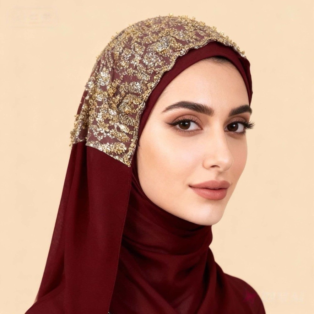 Moda İpek İnci Şifon Başörtüsü - Embroidery Hijab incelemesi ve fiyatı