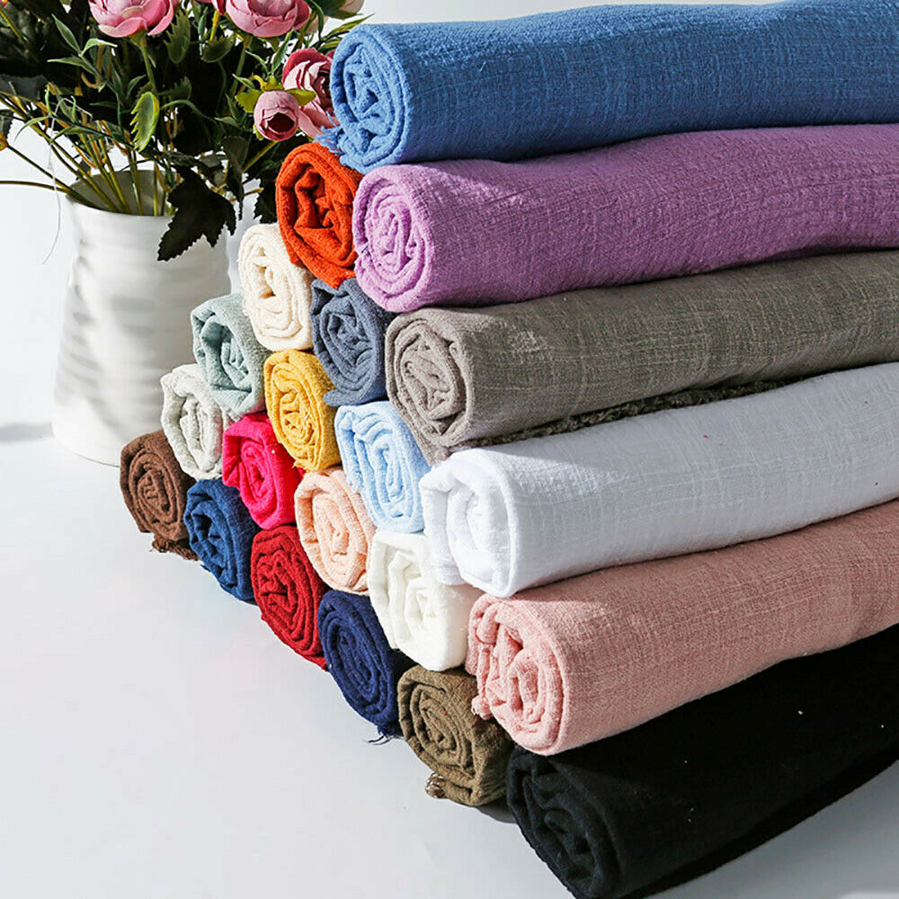 Renkli İnce Keten Pamuk Krep S - Linen Fabric Natural incelemesi ve fiyatı